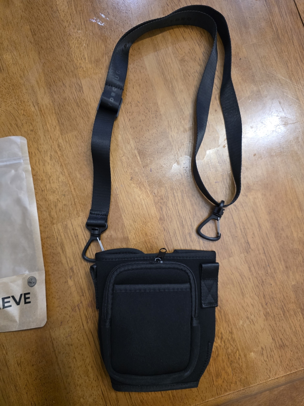 Black Crossbody Hydrojug Traveler Sleeve